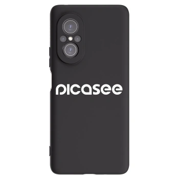 Picasee Huawei Nova 9 SE Hülle - Schwarzes Silikon - Picasee - new logo - white