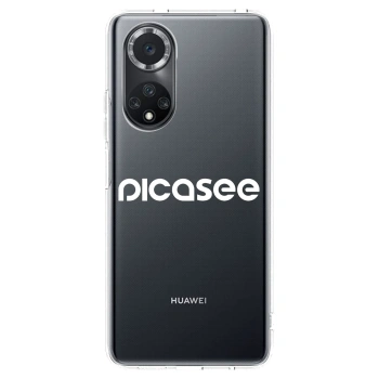 Picasee Huawei Nova 9 SE Hülle - Transparentes Silikon - Picasee - new logo - white