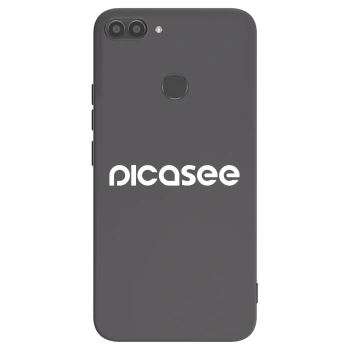 Hülle für Huawei P Smart - Picasee - new logo - white