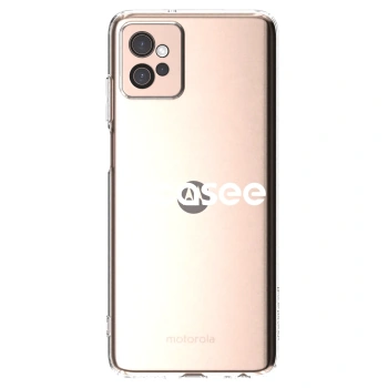 Picasee Motorola Moto G32 Hülle - Transparentes Silikon - Picasee - new logo - white