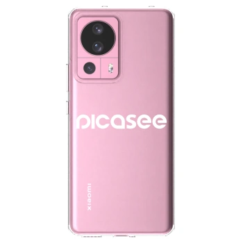 Picasee Xiaomi 13 Lite Hülle - Transparentes Silikon - Picasee - new logo - white