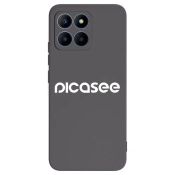 Picasee Honor 70 Lite Hülle - Schwarzes Silikon - Picasee - new logo - white
