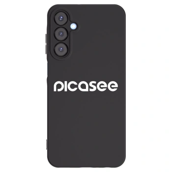 Picasee Samsung Galaxy A25 A256B 5G Hülle - Schwarzes Silikon - Picasee - new logo - white