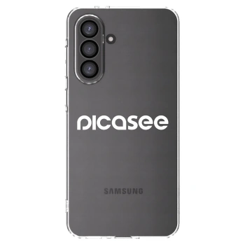 Picasee Samsung Galaxy A36 5G Hülle - Transparentes Silikon - Picasee - new logo - white