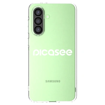 Picasee Samsung Galaxy A26 5G A266B Hülle - Transparentes Silikon - Picasee - new logo - white