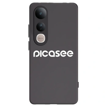 Picasee Vivo V50 Lite 5G Hülle - Schwarzes Silikon - Picasee - new logo - white