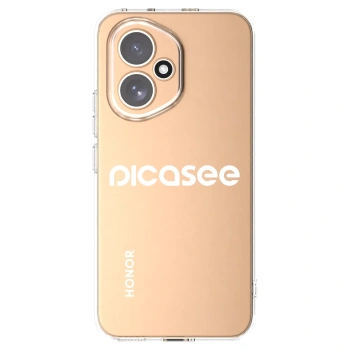 Picasee Honor 400 5G Hülle - Transparentes Silikon - Picasee - new logo - white
