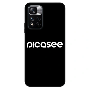 Hülle für Xiaomi Redmi Note 11 Pro - Picasee - new logo - white