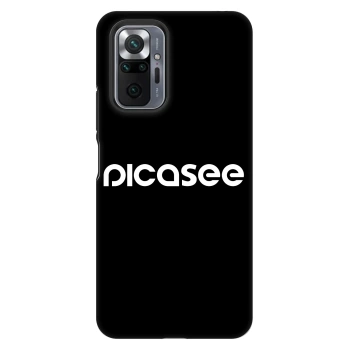 Hülle für Xiaomi Redmi Note 10 Pro - Picasee - new logo - white