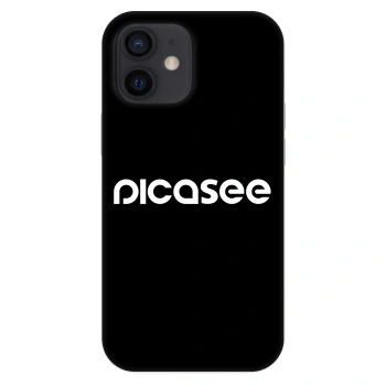 Hülle für Apple iPhone 12 mini - Picasee - new logo - white