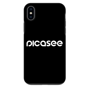 Hülle für Apple iPhone XS Max - Picasee - new logo - white