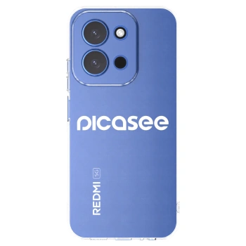 Picasee Xiaomi Redmi 15C 4G Hülle - Transparentes Silikon - Picasee - new logo - white