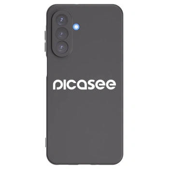 Picasee Samsung Galaxy A17 5G Hülle - Schwarzes Silikon - Picasee - new logo - white