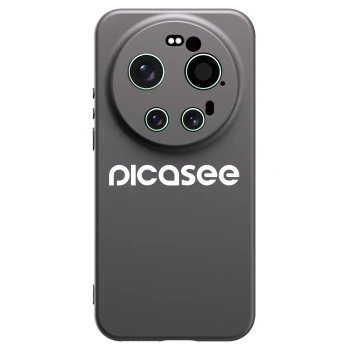 Picasee Xiaomi 17 Ultra Hülle - Schwarzes Silikon - Picasee - new logo - white