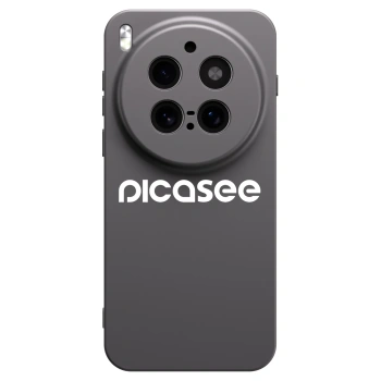 Picasee Vivo X300 Pro Hülle - Schwarzes Silikon - Picasee - new logo - white
