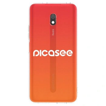 Hülle für Xiaomi Redmi 8A - Picasee - new logo - white