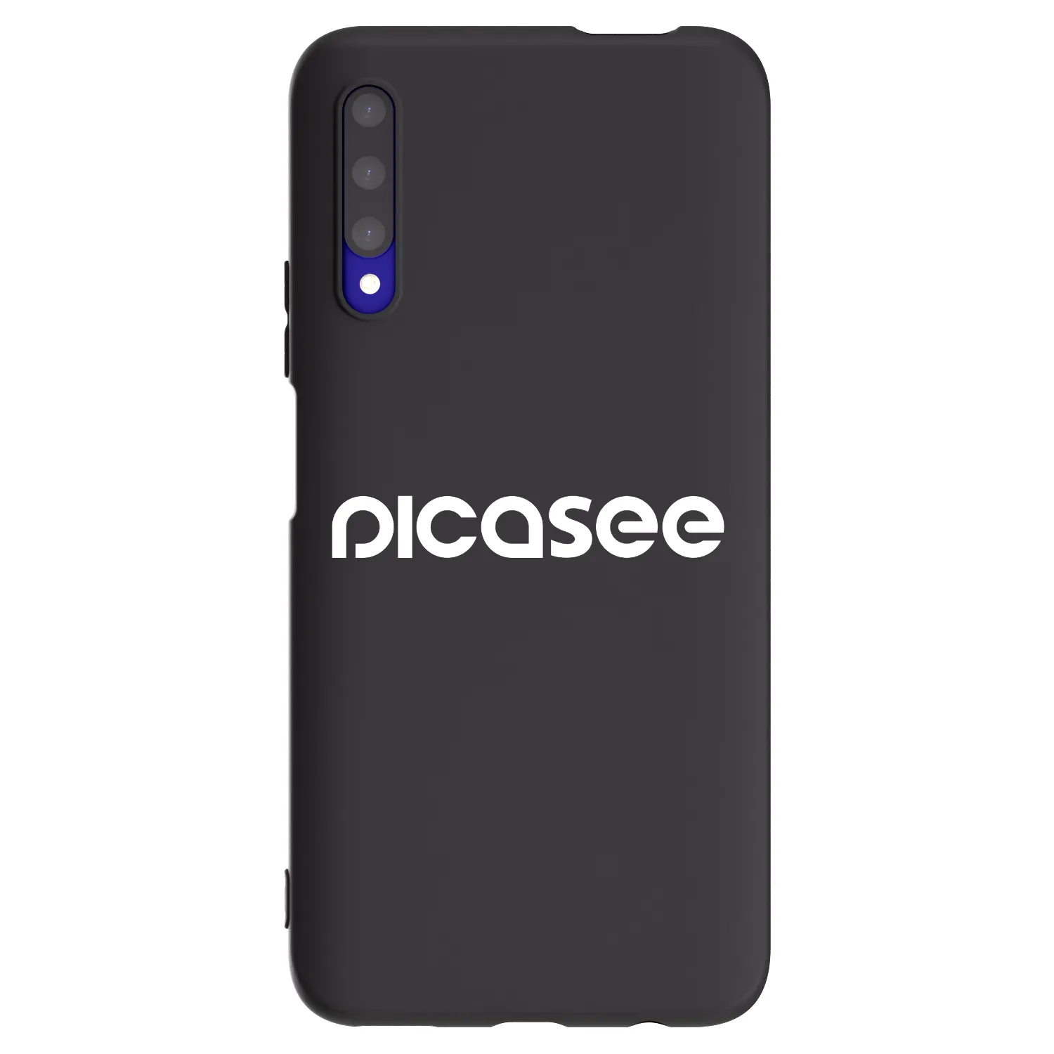 Picasee Honor 9X Pro Hülle - Schwarzes Silikon - Picasee - new logo - white