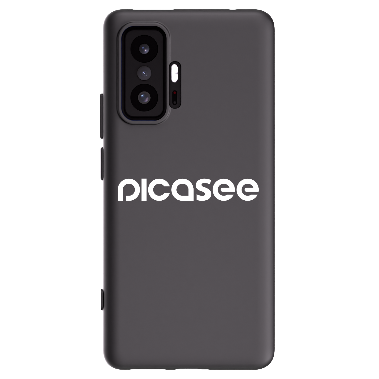 Picasee Xiaomi 11T Pro Hülle - Schwarzes Silikon - Picasee - new logo - white