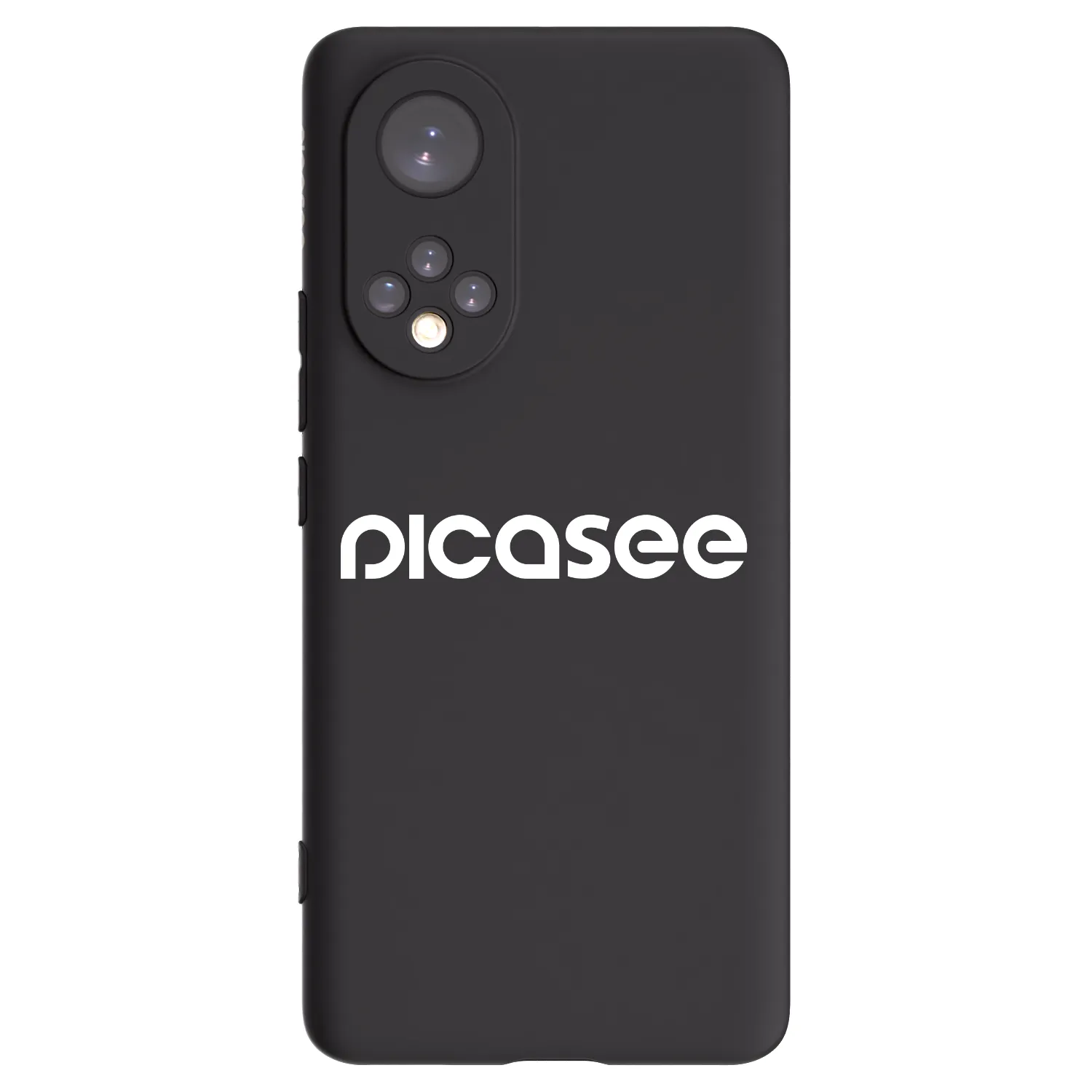 Picasee Honor 50 5G Hülle - Schwarzes Silikon - Picasee - new logo - white