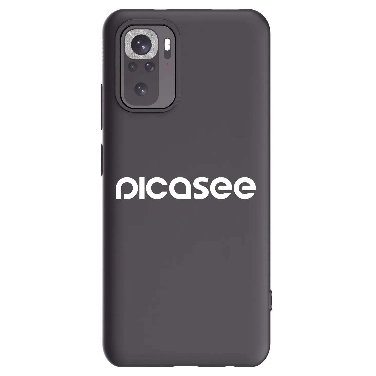 Picasee Xiaomi Redmi Note 11S 4G Hülle - Schwarzes Silikon - Picasee - new logo - white
