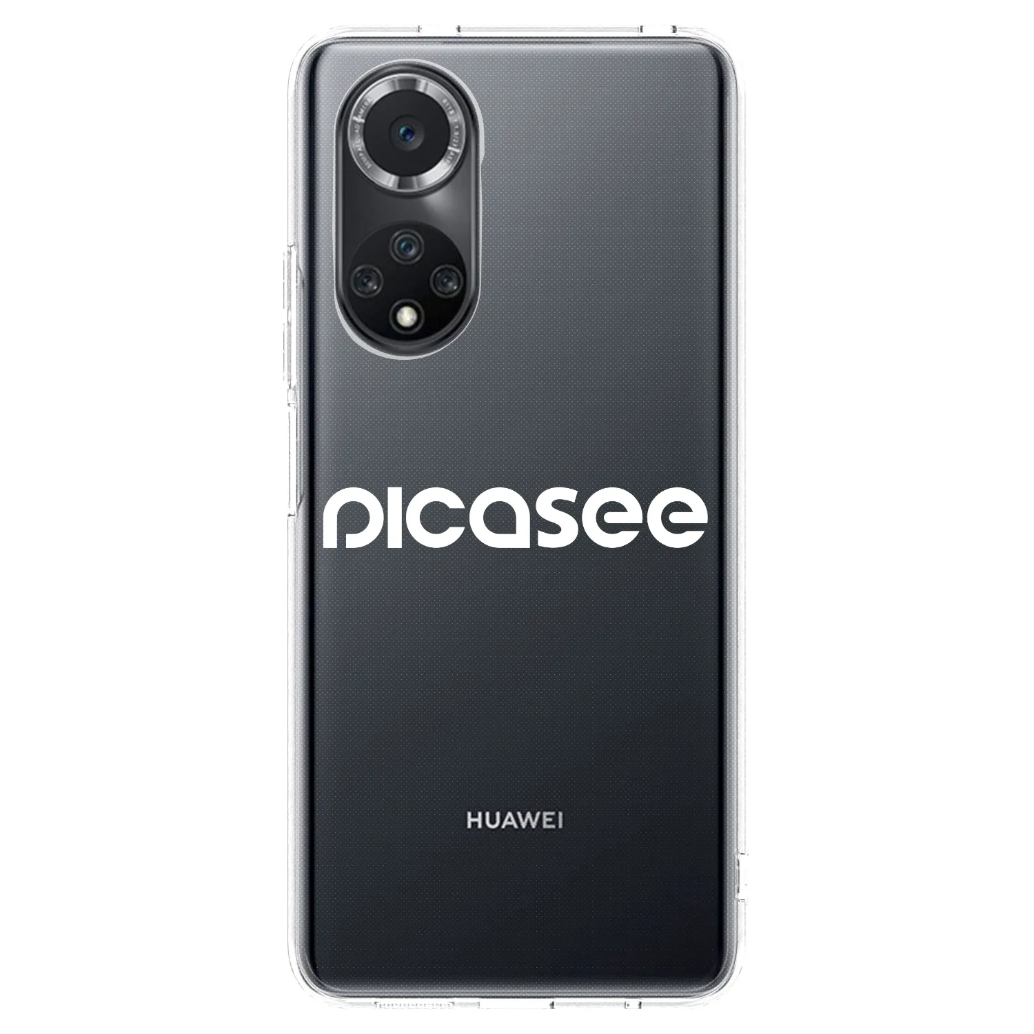 Picasee Huawei Nova 9 SE Hülle - Transparentes Silikon - Picasee - new logo - white