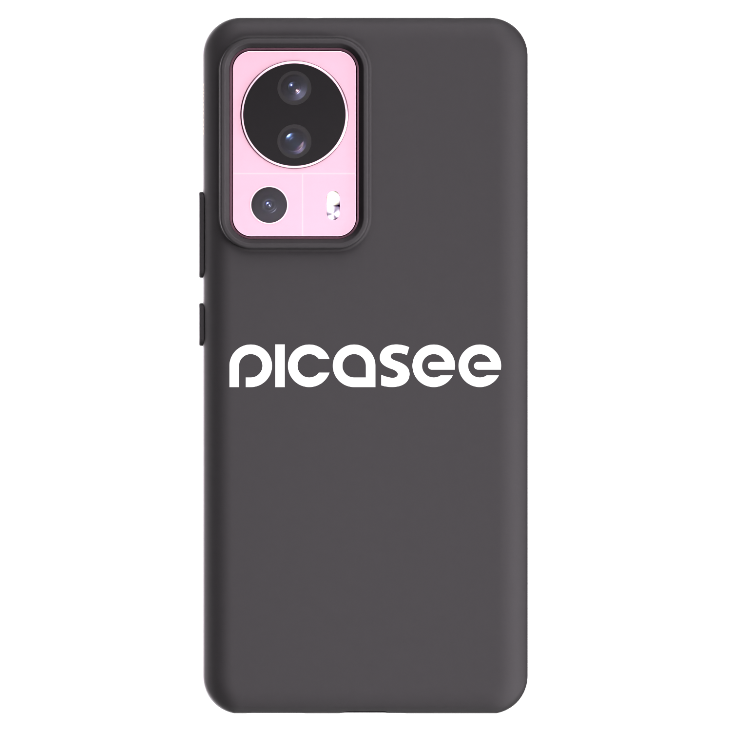 Picasee Xiaomi 13 Lite Hülle - Schwarzes Silikon - Picasee - new logo - white