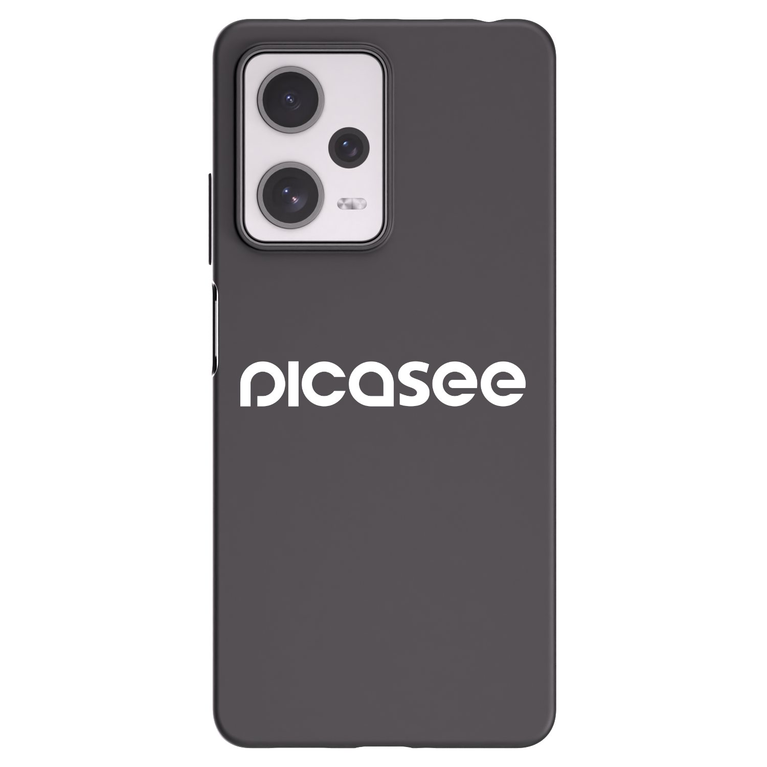 Picasee Xiaomi Redmi Note 12 Pro+ 5G Hülle - Schwarzes Silikon - Picasee - new logo - white