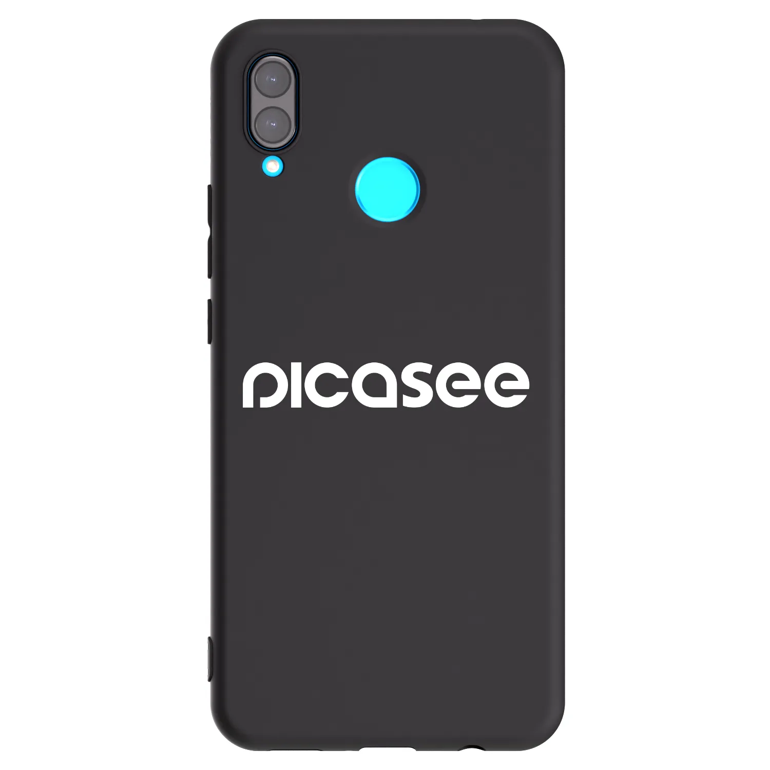 Picasee Huawei Nova 3 Hülle - Schwarzes Silikon - Picasee - new logo - white