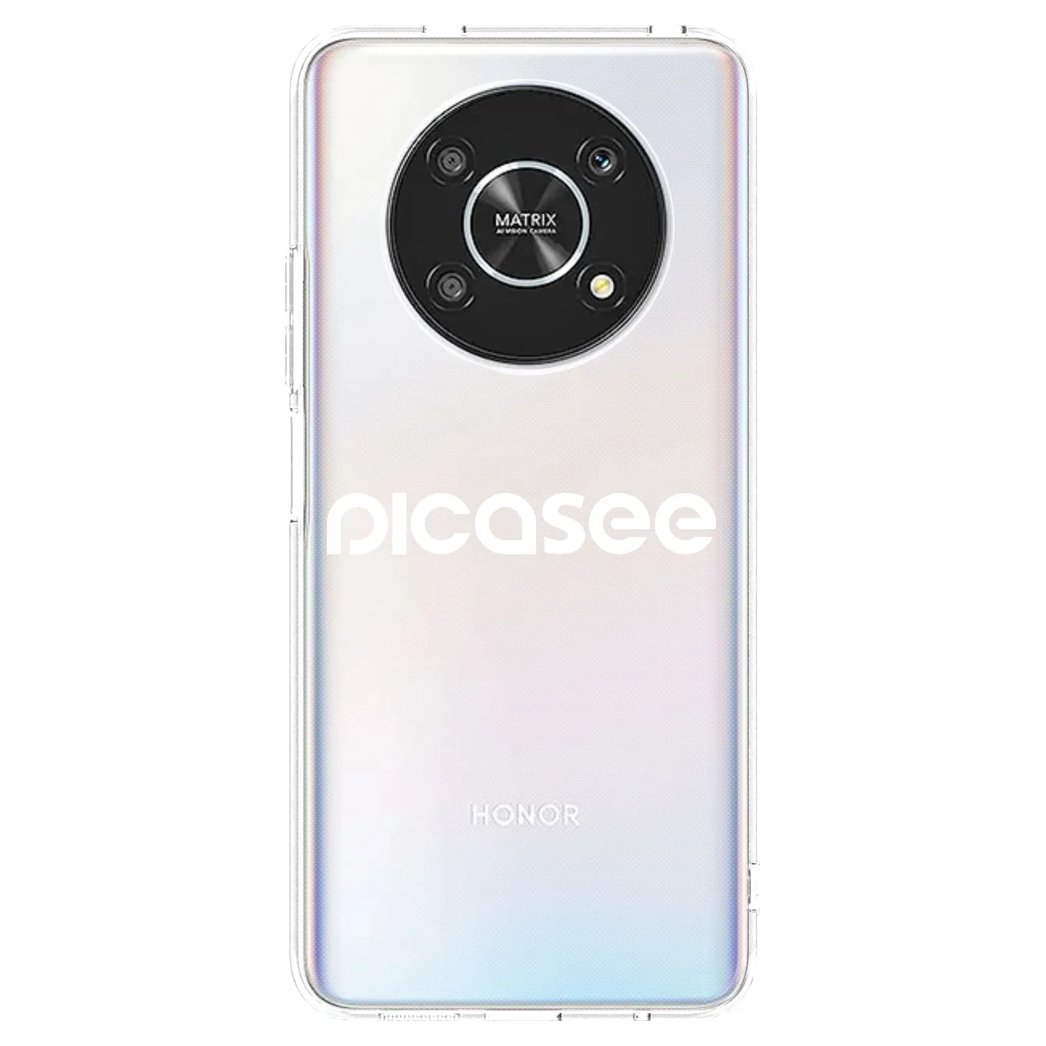Picasee Honor Magic4 Lite 5G Hülle - Transparentes Silikon - Picasee - new logo - white