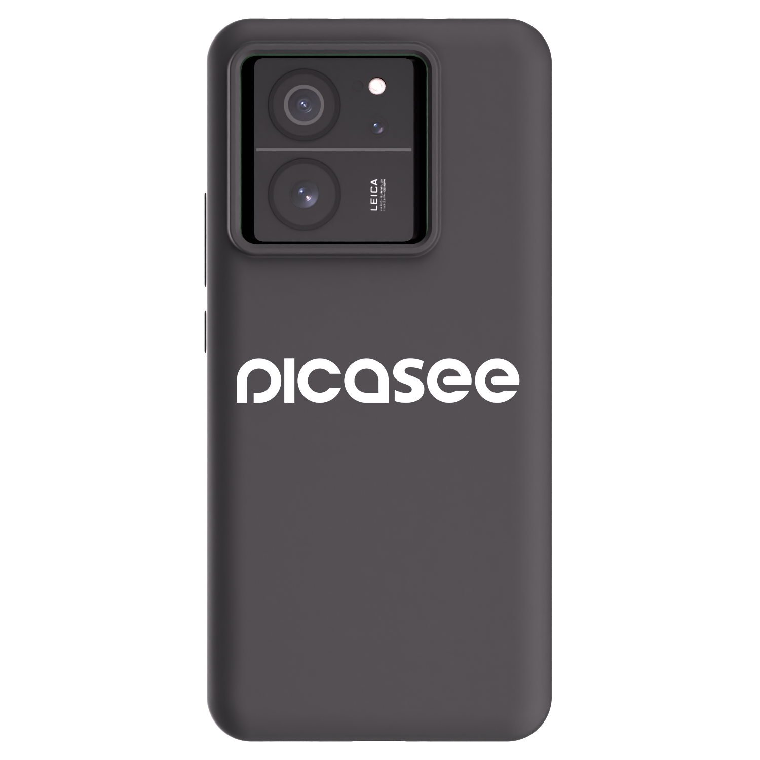Picasee Xiaomi 13T Pro Hülle - Schwarzes Silikon - Picasee - new logo - white