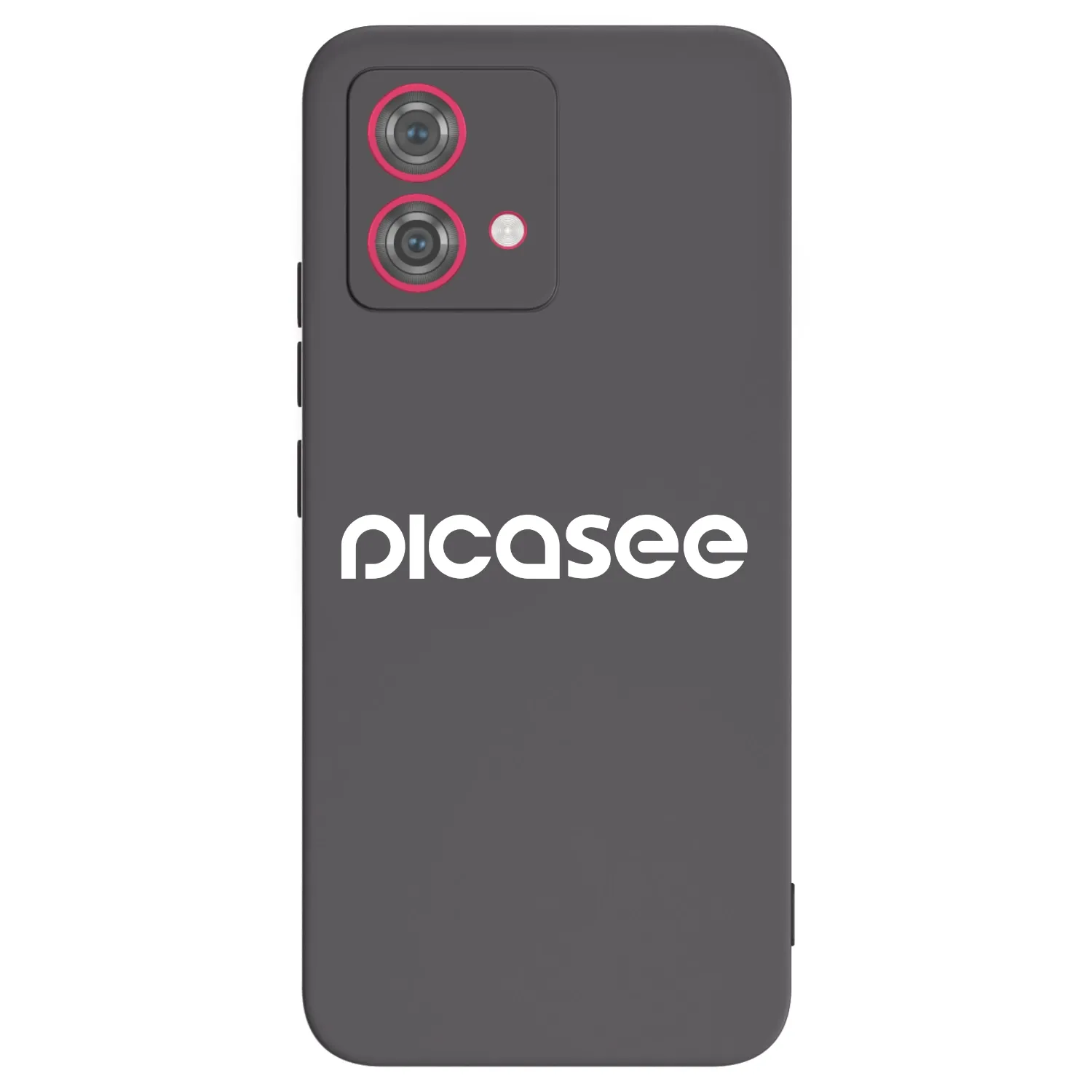 Picasee Motorola Moto G84 5G Hülle - Schwarzes Silikon - Picasee - new logo - white