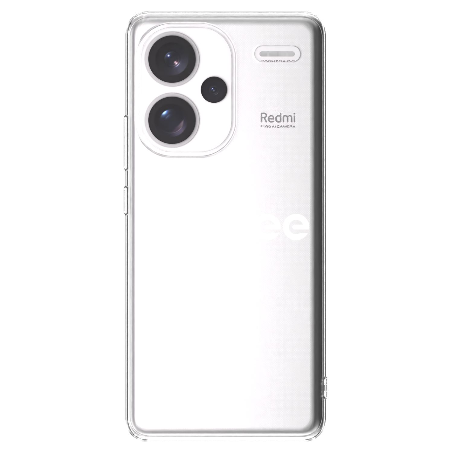 Picasee Xiaomi Redmi Note 13 Pro+ 5G Hülle - Transparentes Silikon - Picasee - new logo - white