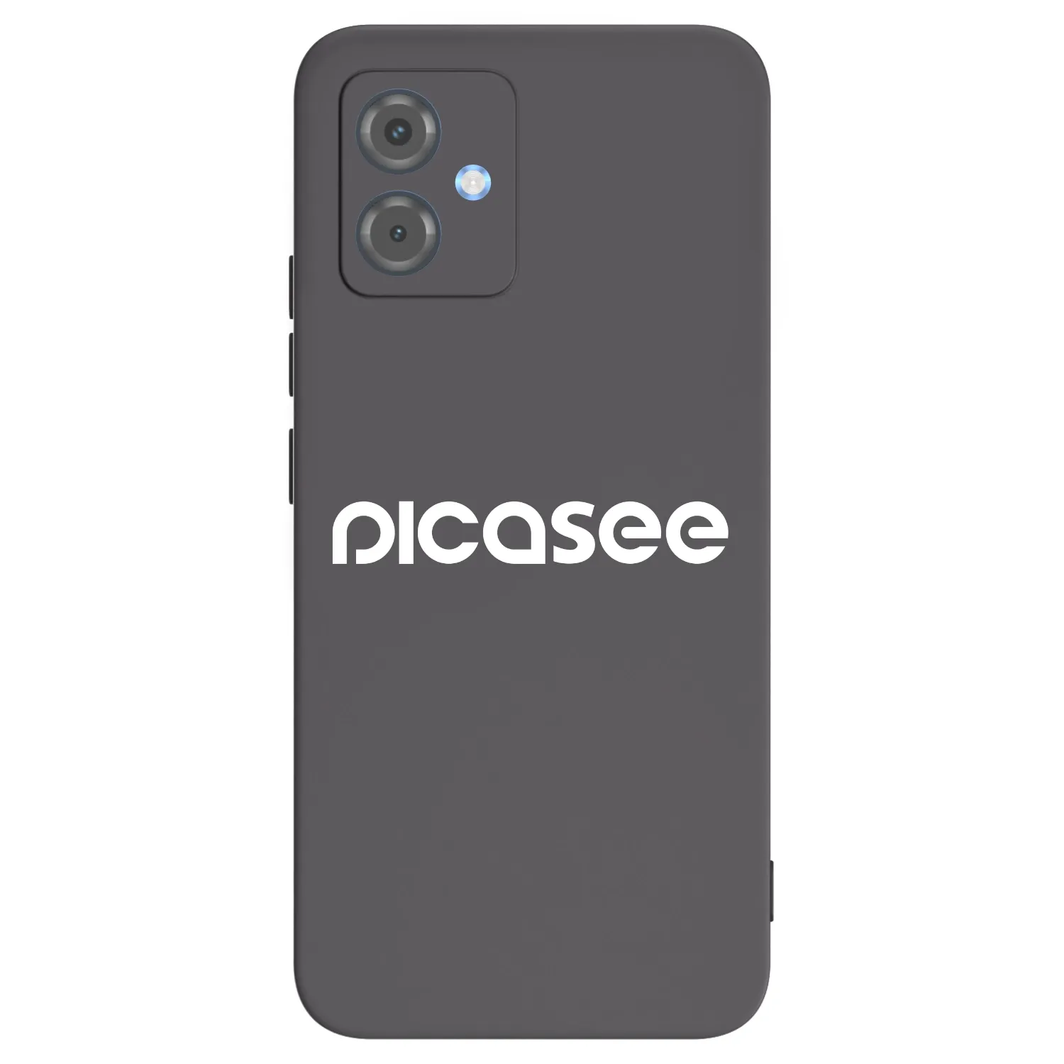 Picasee Motorola Moto G14 Hülle - Schwarzes Silikon - Picasee - new logo - white