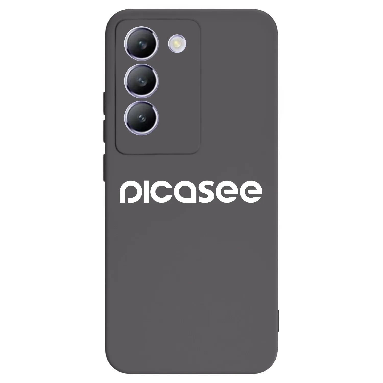 Picasee Vivo V40 SE 5G Hülle - Schwarzes Silikon - Picasee - new logo - white
