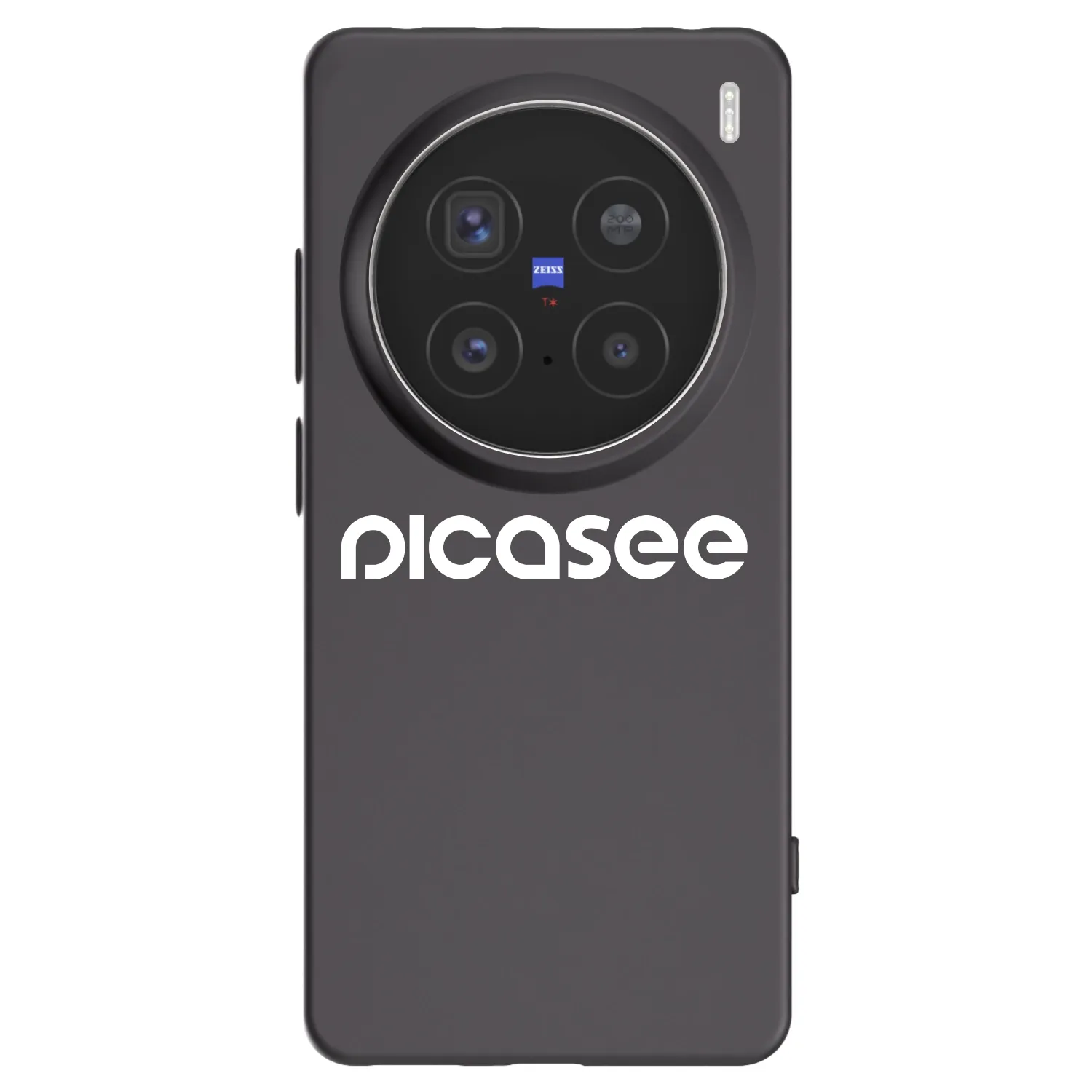 Picasee Vivo X200 Pro Hülle - Schwarzes Silikon - Picasee - new logo - white