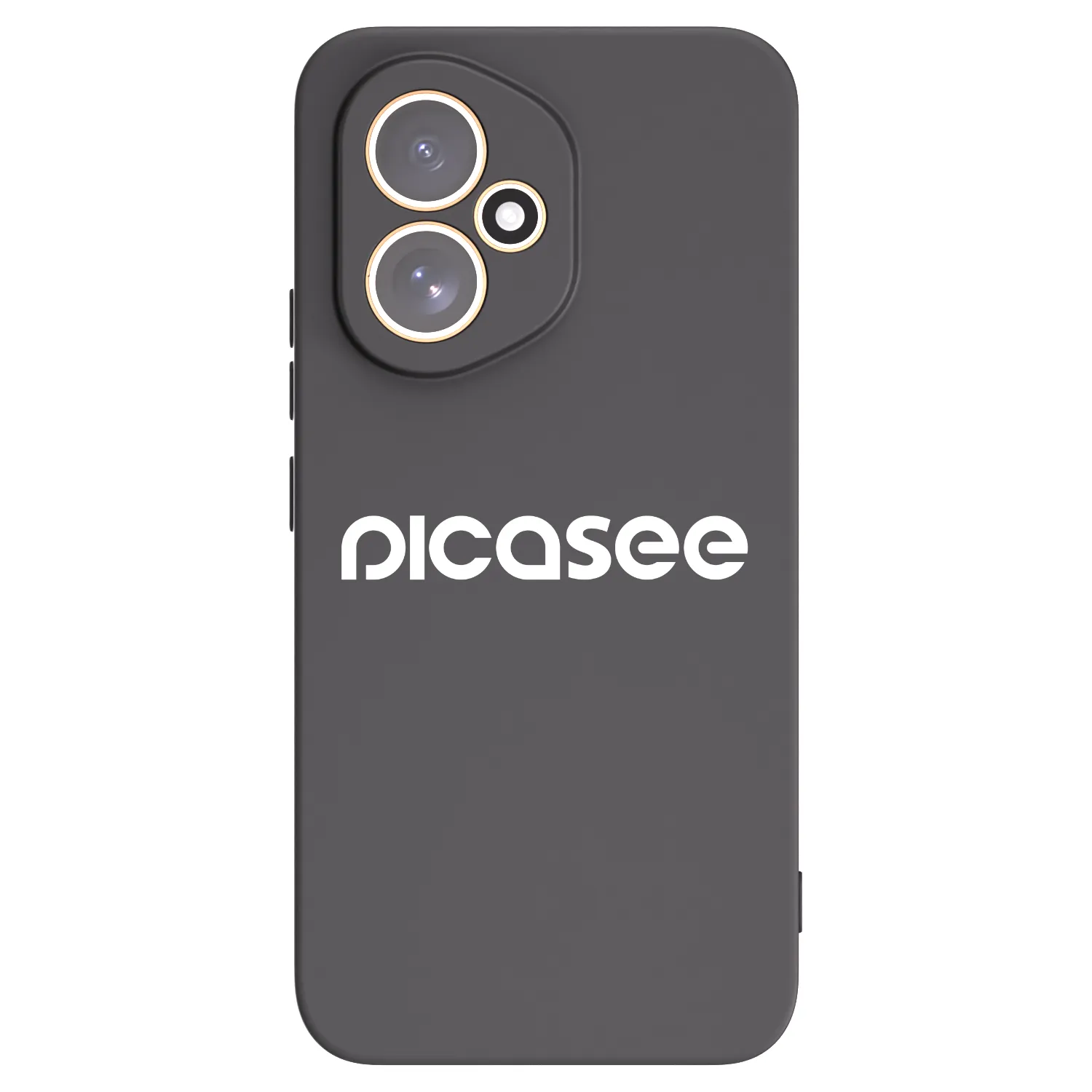 Picasee Honor 400 5G Hülle - Schwarzes Silikon - Picasee - new logo - white