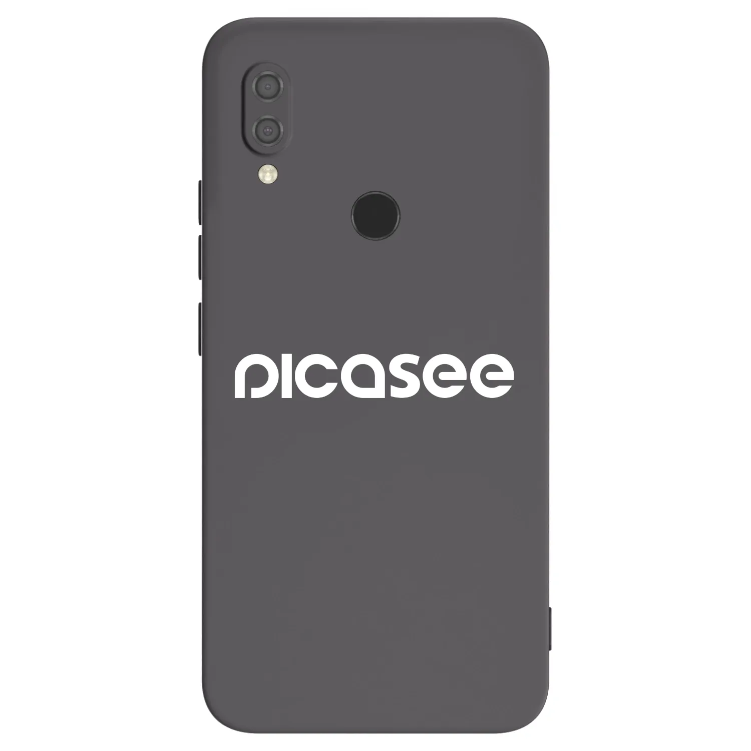 Picasee Xiaomi Redmi 7 Hülle - Schwarzes Silikon - Picasee - new logo - white