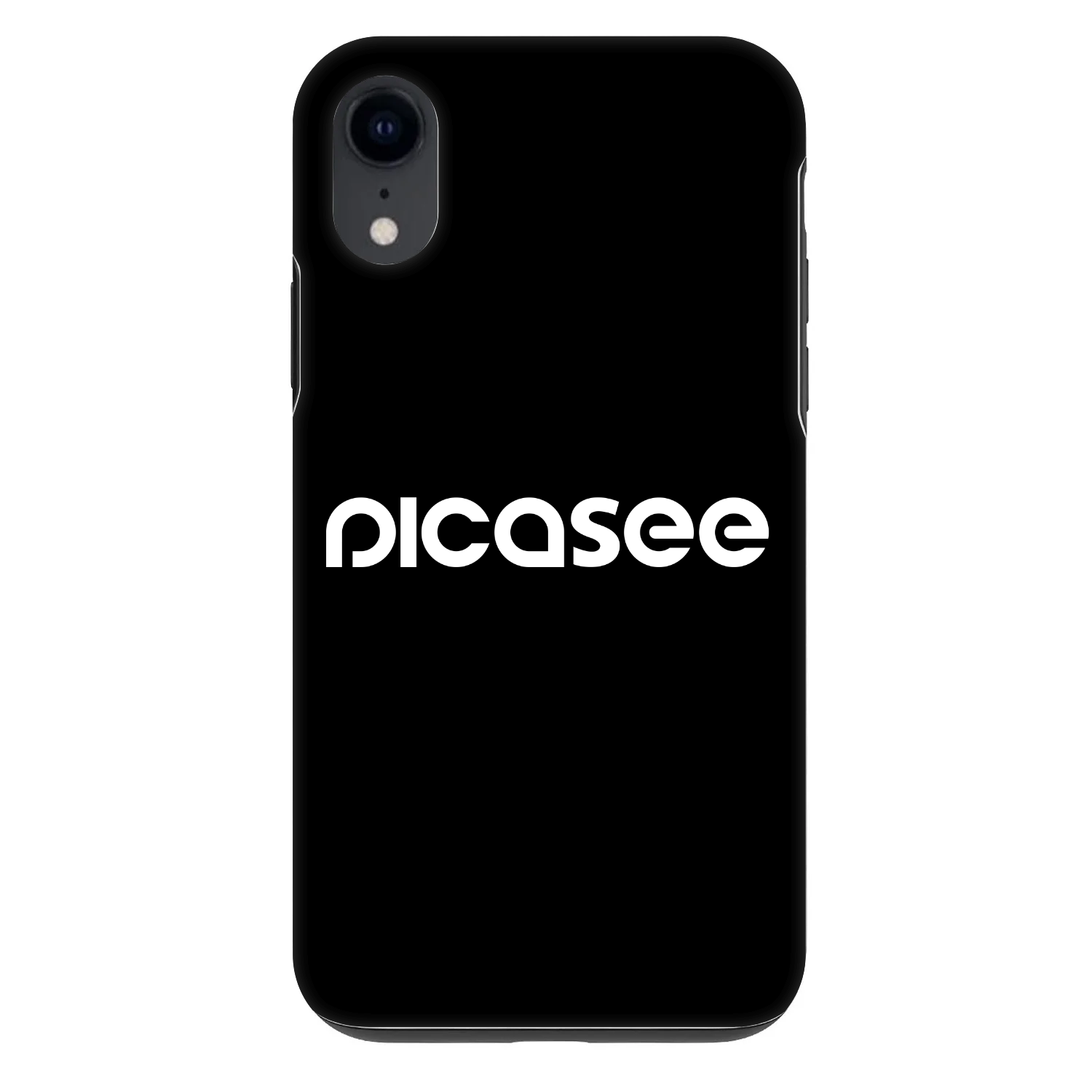 Picasee Fashion Case für Apple iPhone XR - Picasee - new logo - white