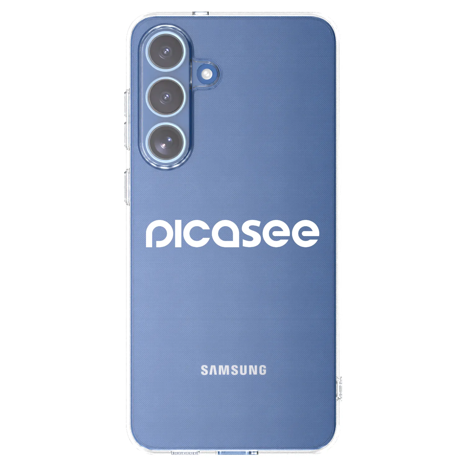 Picasee Samsung Galaxy S25 FE 5G Hülle - Transparentes Silikon - Picasee - new logo - white