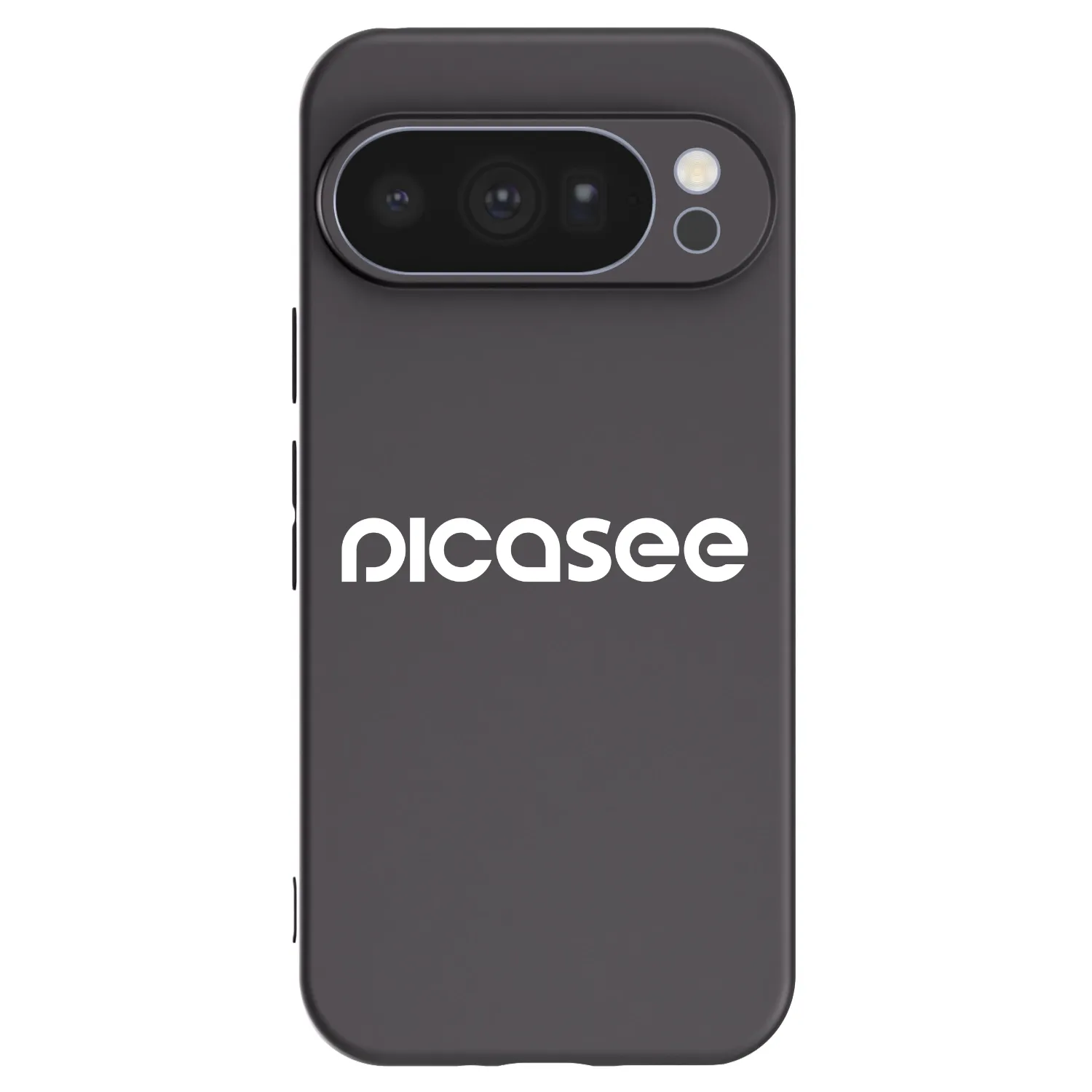 Picasee Google Pixel 10 Pro Hülle - Schwarzes Silikon - Picasee - new logo - white