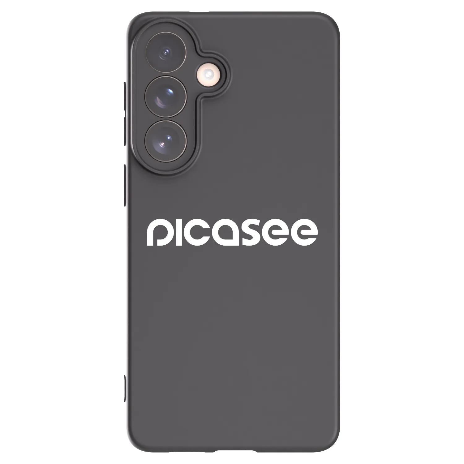 Picasee Samsung Galaxy S26+ Hülle - Schwarzes Silikon - Picasee - new logo - white