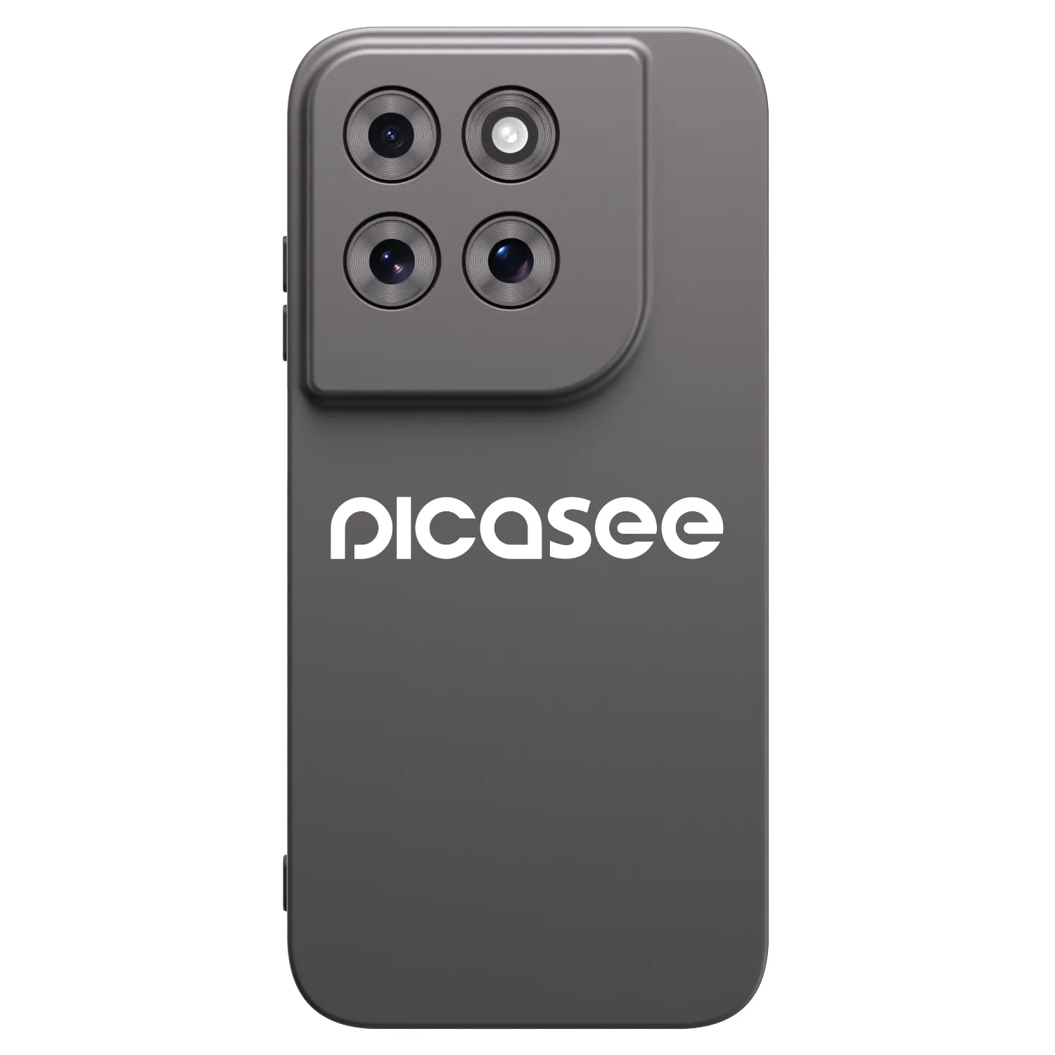 Picasee Motorola Moto G77 Hülle - Schwarzes Silikon - Picasee - new logo - white