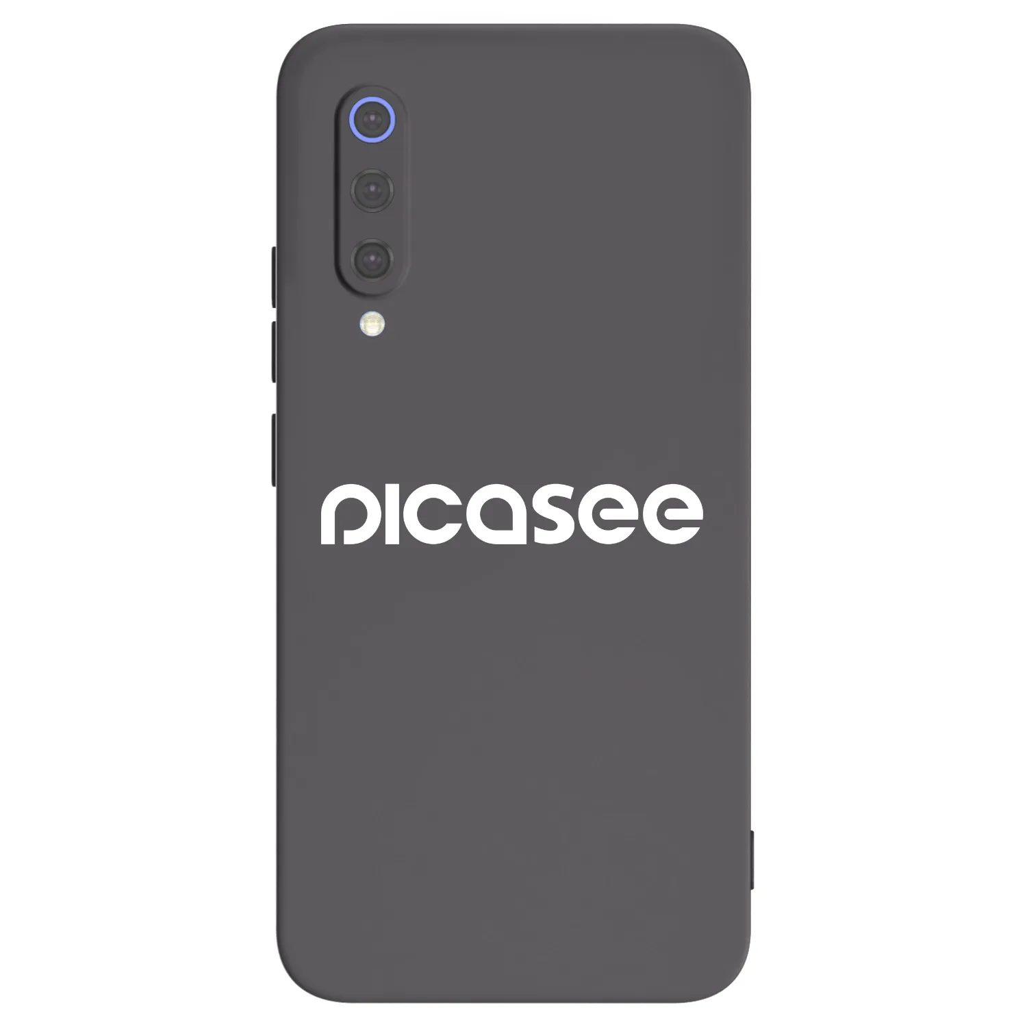Picasee Xiaomi Mi 9 SE Hülle - Schwarzes Silikon - Picasee - new logo - white