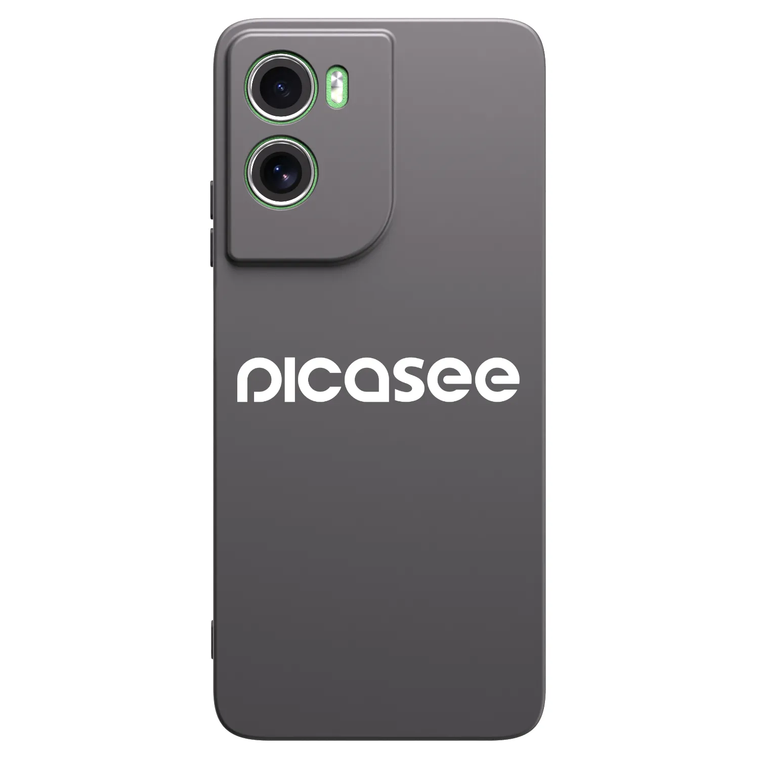 Picasee Motorola Moto G06 Hülle - Schwarzes Silikon - Picasee - new logo - white