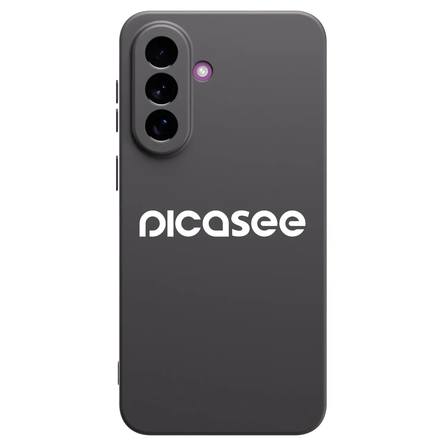 Picasee Samsung Galaxy A37 Hülle - Schwarzes Silikon - Picasee - new logo - white