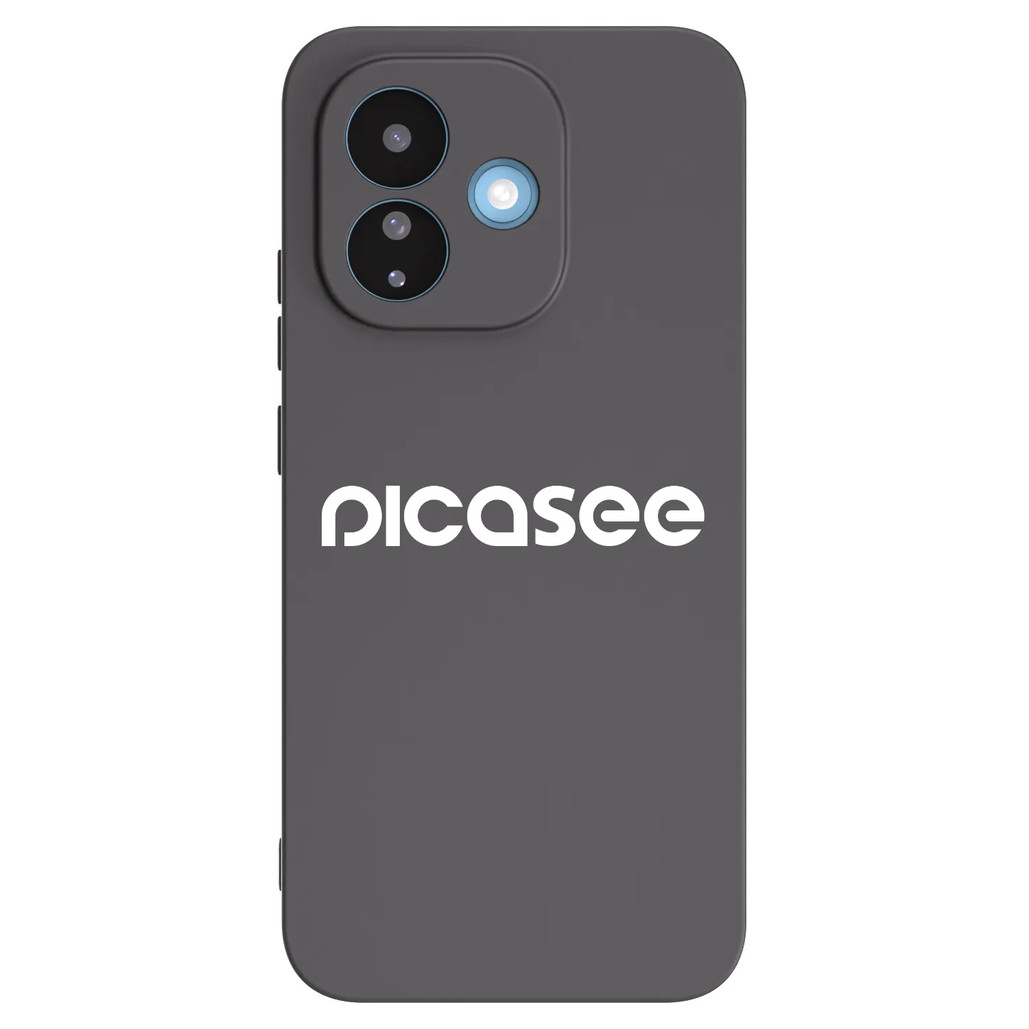 Picasee Xiaomi Redmi Note 17 Pro 5G Hülle - Schwarzes Silikon - Picasee - new logo - white