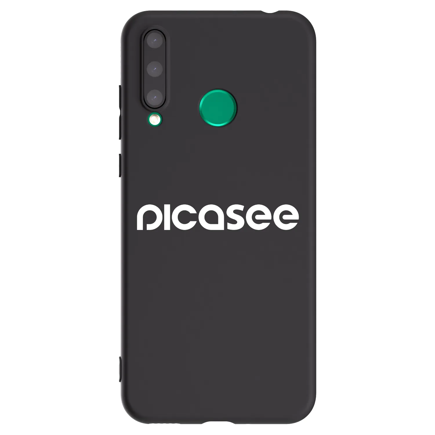 Picasee Honor 20 Lite Hülle - Schwarzes Silikon - Picasee - new logo - white