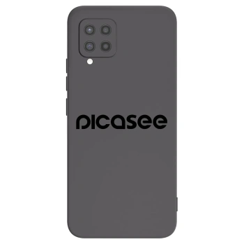 Picasee Samsung Galaxy A42 A426B Hülle - Schwarzes Silikon - Picasee - new logo - black
