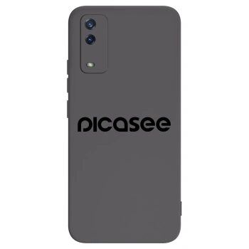 Picasee Vivo Y11s Hülle - Schwarzes Silikon - Picasee - new logo - black