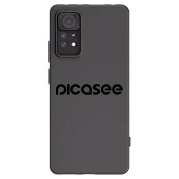 Picasee Xiaomi Redmi Note 11 Pro Hülle - Schwarzes Silikon - Picasee - new logo - black